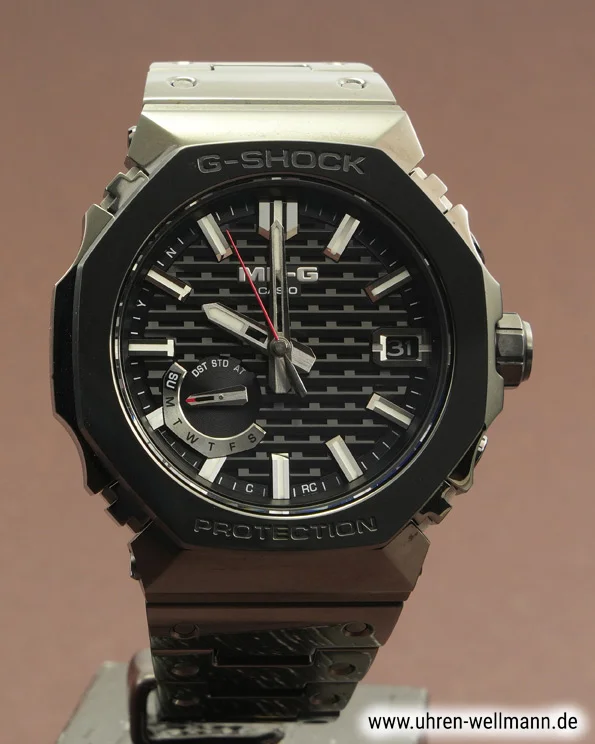 Casio G-Shock MRG MRG-B2100B-1ADR – Titan/COBARION, schwarzes Zifferblatt casio g shock_mrg mrg b2100b 1adr 5520