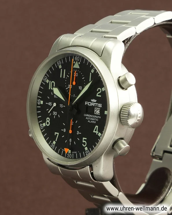 Fortis Fliegerchronograph Alarm 59910170 Stahl, Chronograph, Alarm fortis fliegerchronograph_alarm 59910170 5496