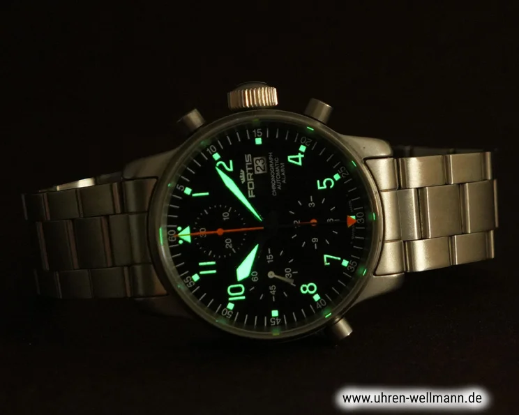 Fortis Fliegerchronograph Alarm 59910170 Stahl, Chronograph, Alarm fortis fliegerchronograph_alarm 59910170 5496
