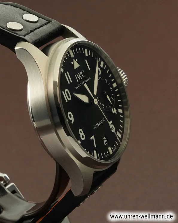 IWC Große Fliegeruhr IW500912 – Stahl, schwarzes Zifferblatt iwc große_fliegeruhr iw500912 5508