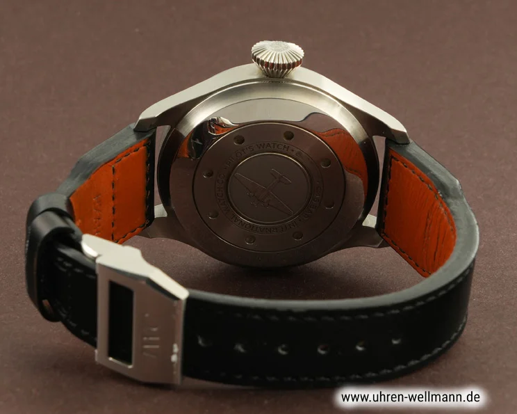 IWC Große Fliegeruhr IW500912 – Stahl, schwarzes Zifferblatt iwc große_fliegeruhr iw500912 5508