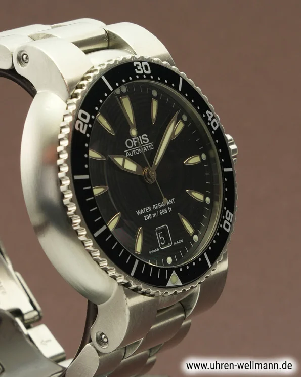 Oris TT1 Diver 63375339454 – Stahl, schwarzes Zifferblatt oris tt1_diver 63375339454 5473