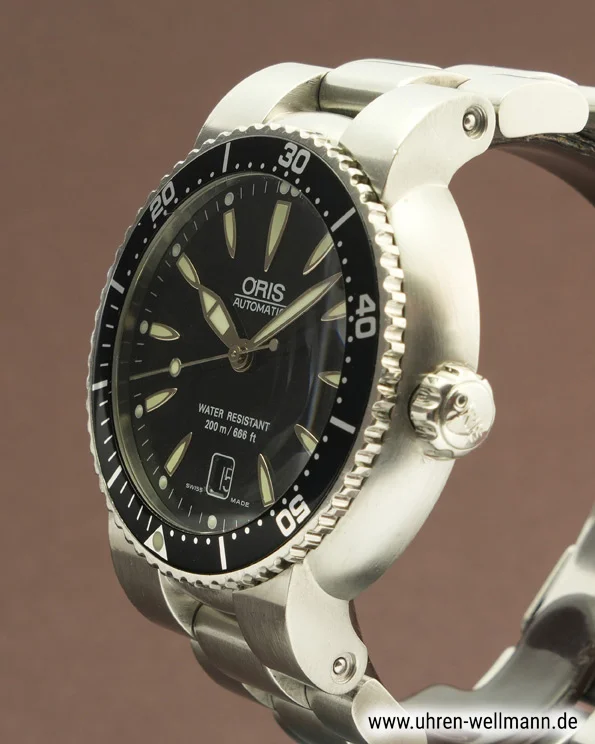 Oris TT1 Diver 63375339454 – Stahl, schwarzes Zifferblatt oris tt1_diver 63375339454 5473