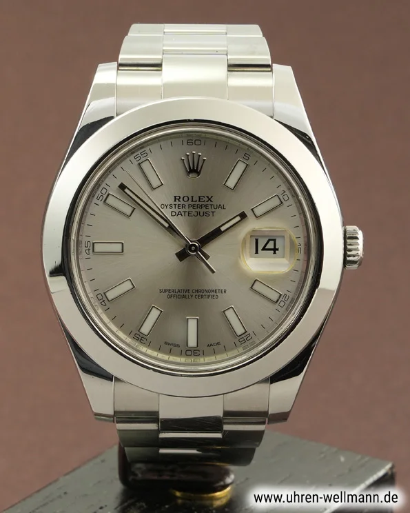 Rolex Datejust II 116300 – Stahl, silbernes Zifferblatt rolex datejust_ii 116300 5480
