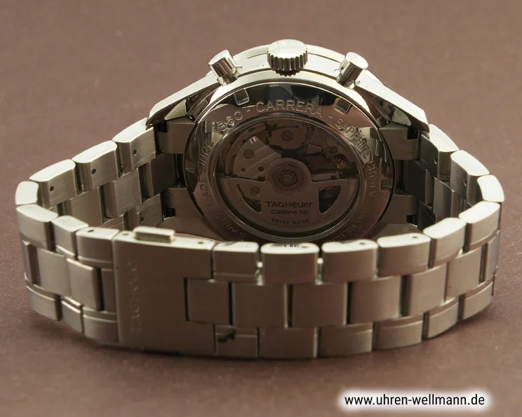 TAG Heuer Carrera Calibre 16 CV2014-2 – Stahl, schwarzes Zifferblatt tag_heuer carrera_calibre_16 cv2014 2 5482