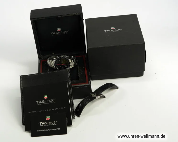 TAG Heuer Carrera Calibre 16 CV2014-2 – Stahl, schwarzes Zifferblatt tag_heuer carrera_calibre_16 cv2014 2 5482